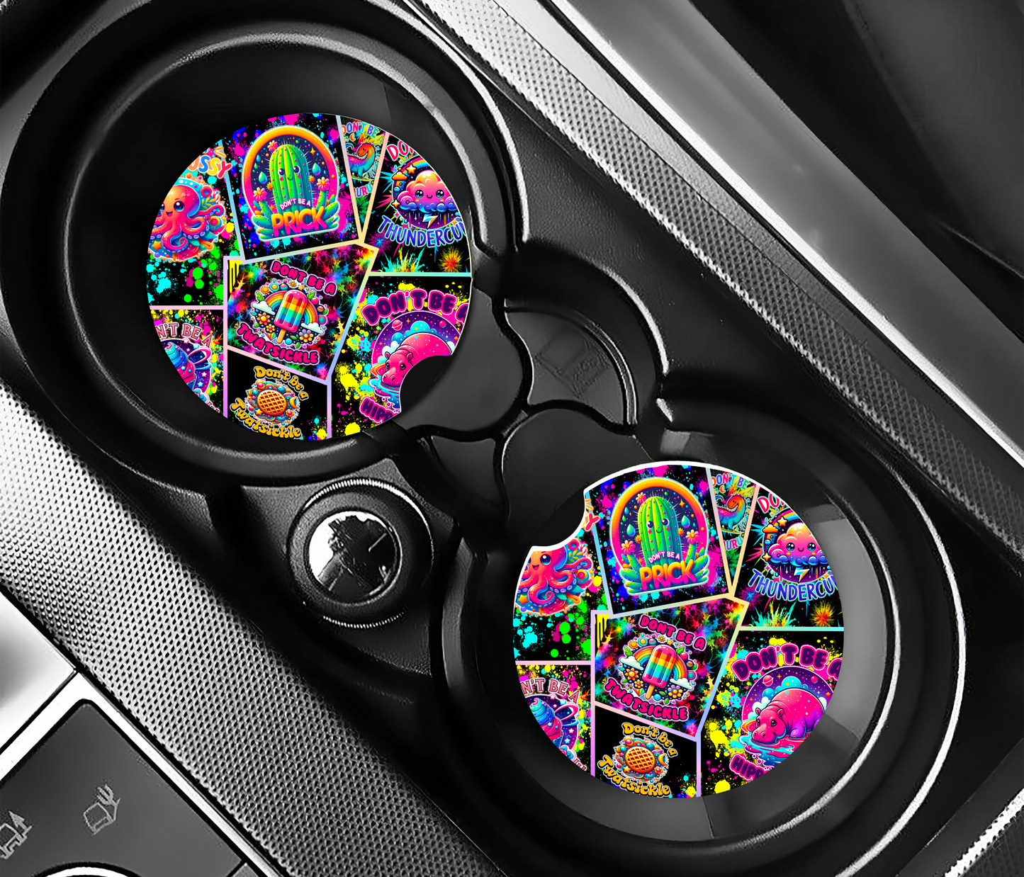Sassy Car Coasters
