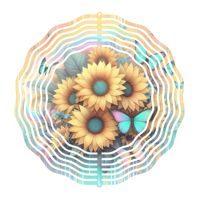 Sunflowers Wind Spinner