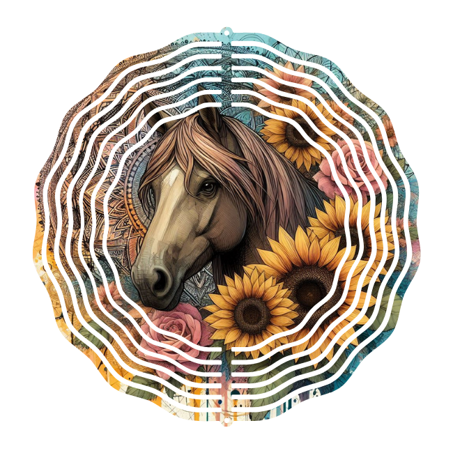 Horse Wind Spinner