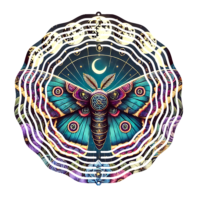 Moth Wind Spinner