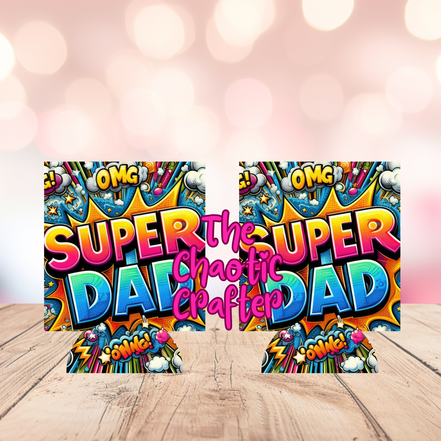 Stubby Holder Father's Day Sublimation Print #6