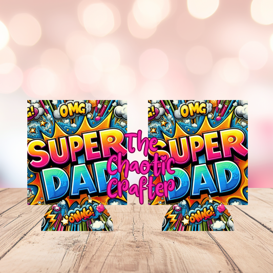 Stubby Holder Father's Day Sublimation Print #6