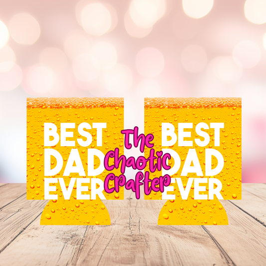 Stubby Holder Father's Day Sublimation Print #4