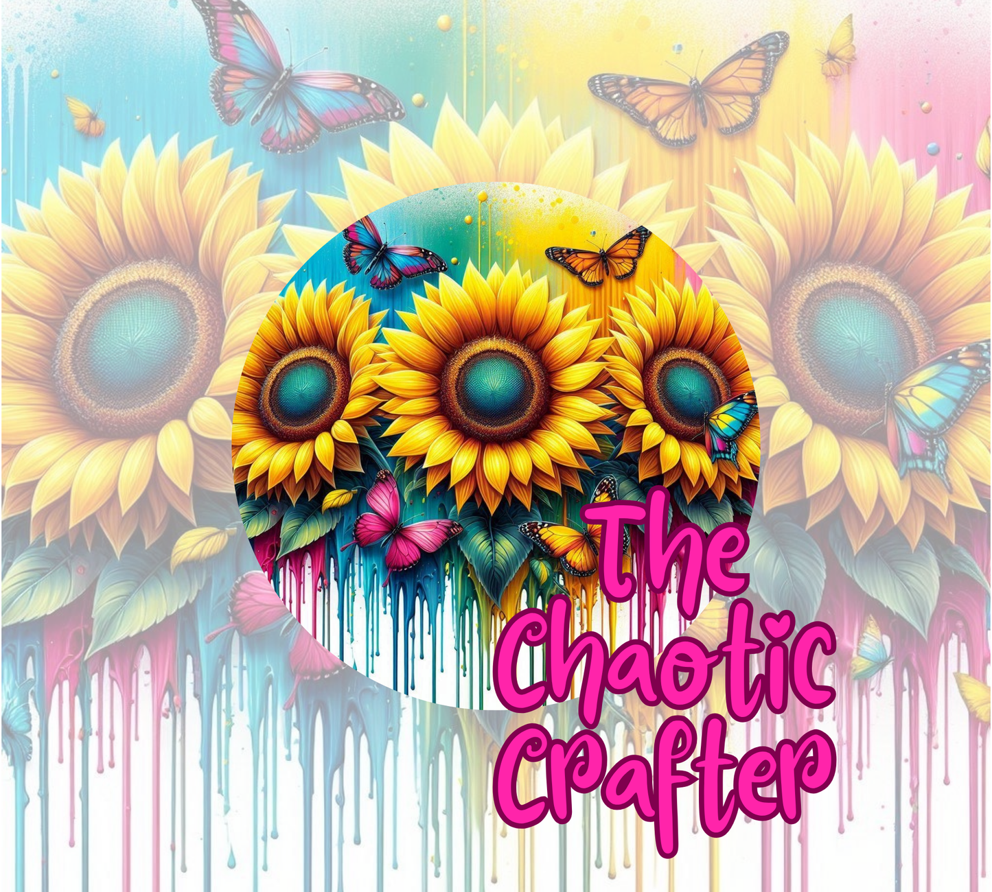 Sunflower Explosion Sublimation Prints (TRANSFERS ONLY)