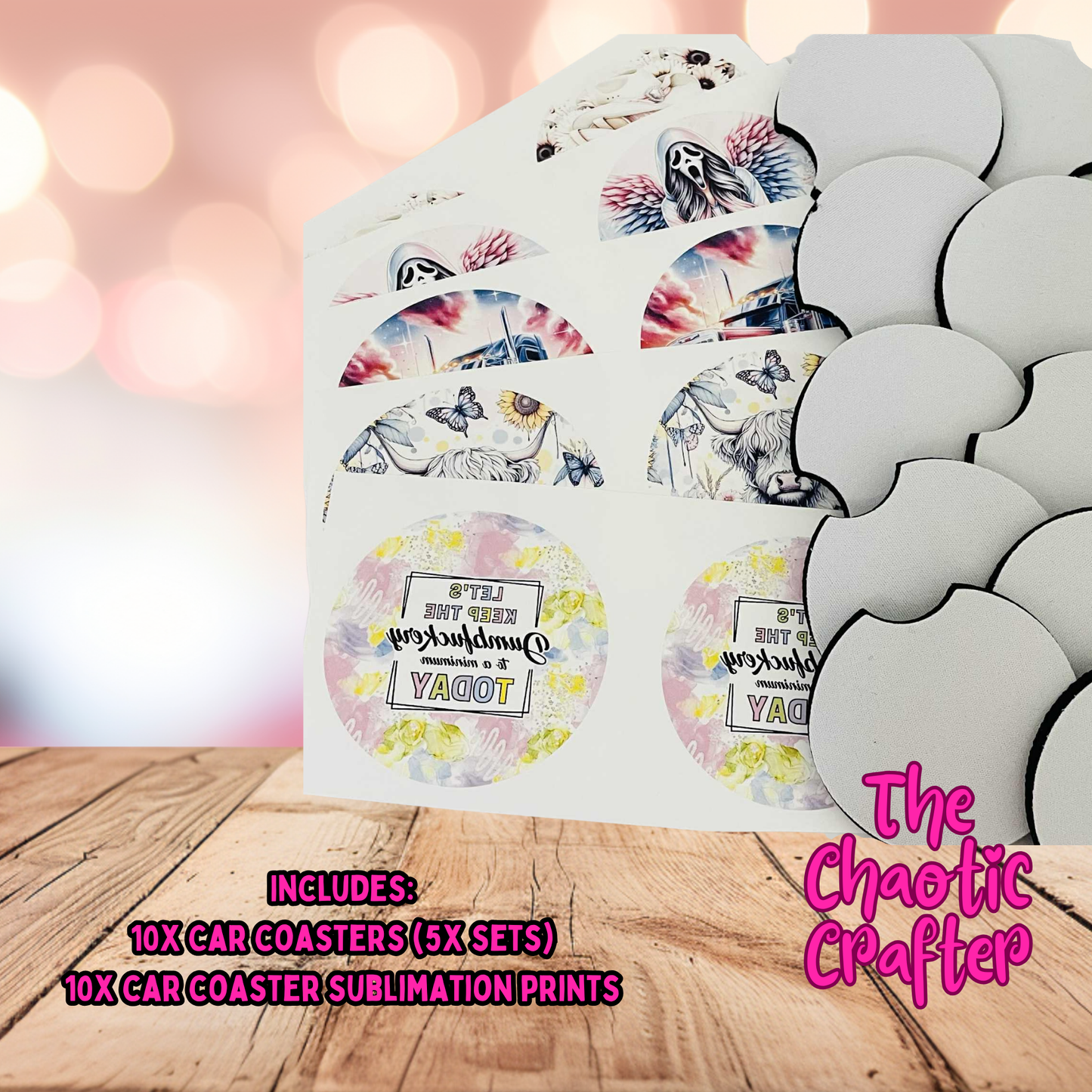 Sublimation Coaster Kit