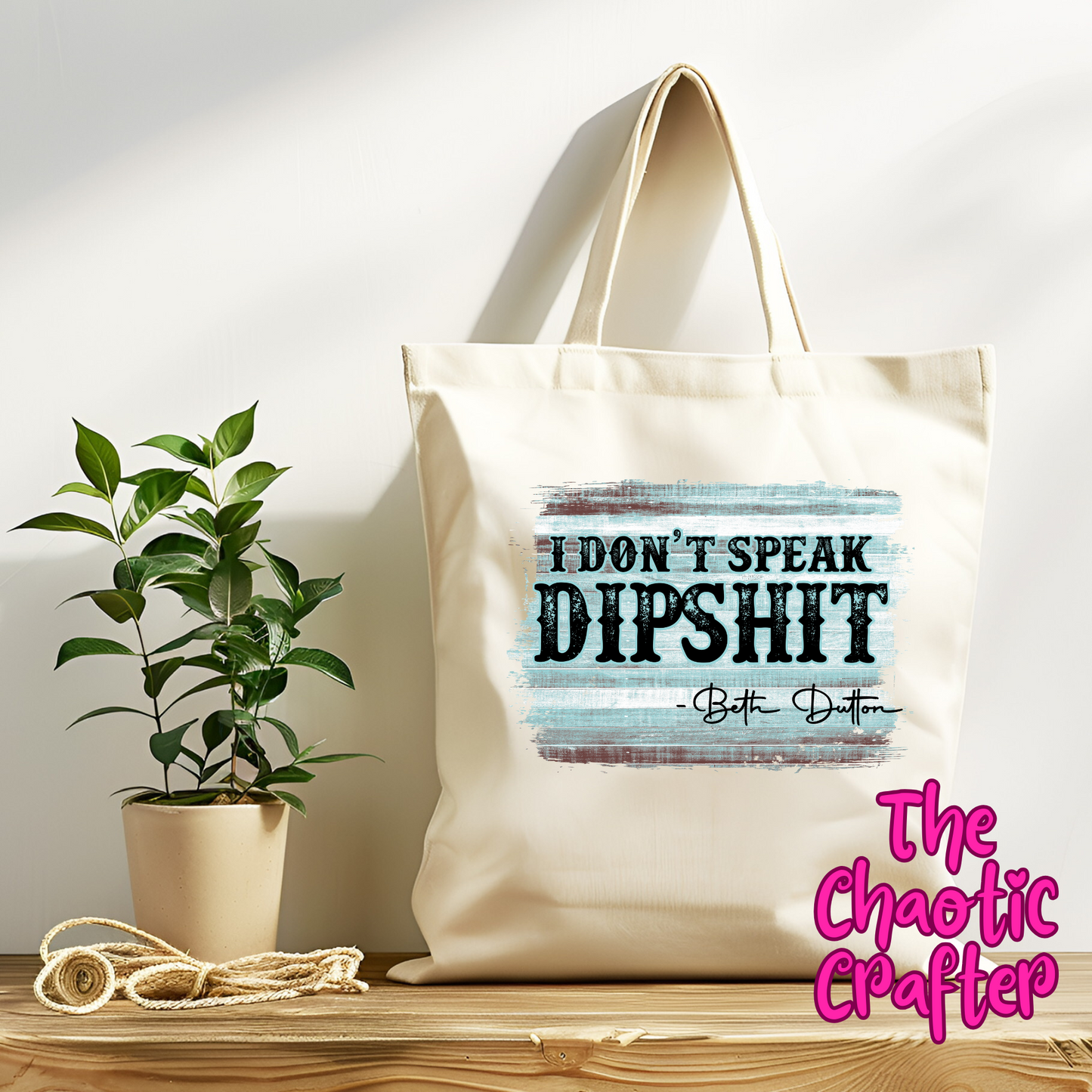 I don't speak Tote Bag