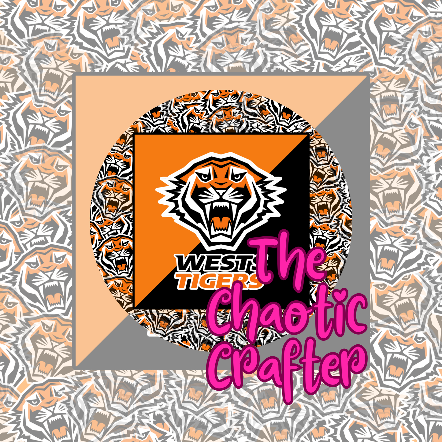 Tigers 20oz Sublimation Transfer ONLY