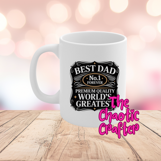 Father's Day 11oz/15oz Mug Decals #3
