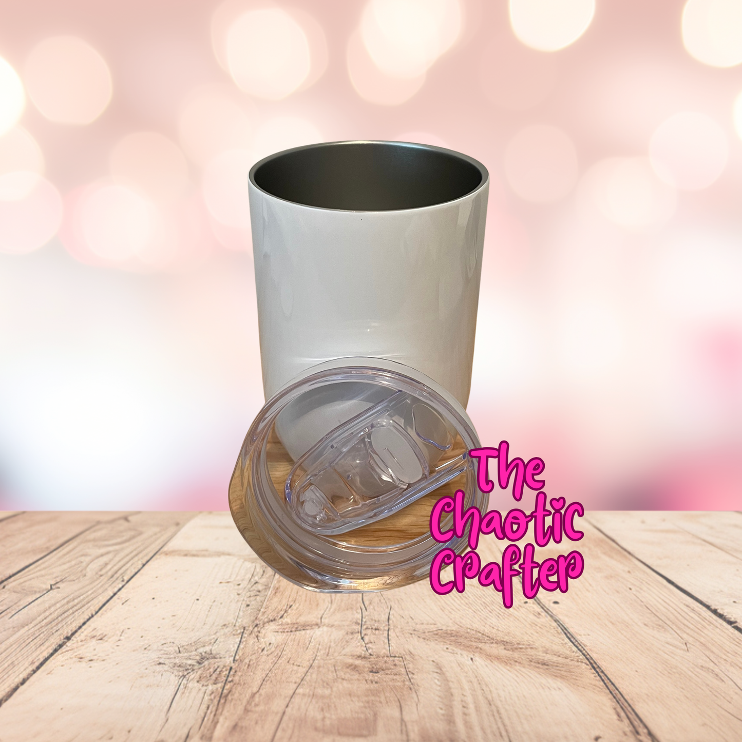 12oz Straight Wine Tumblers- Sublimation Blanks