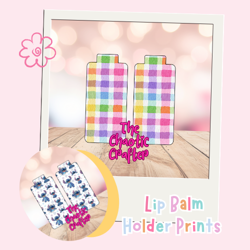 Lip Balm Holder Sublimation Prints