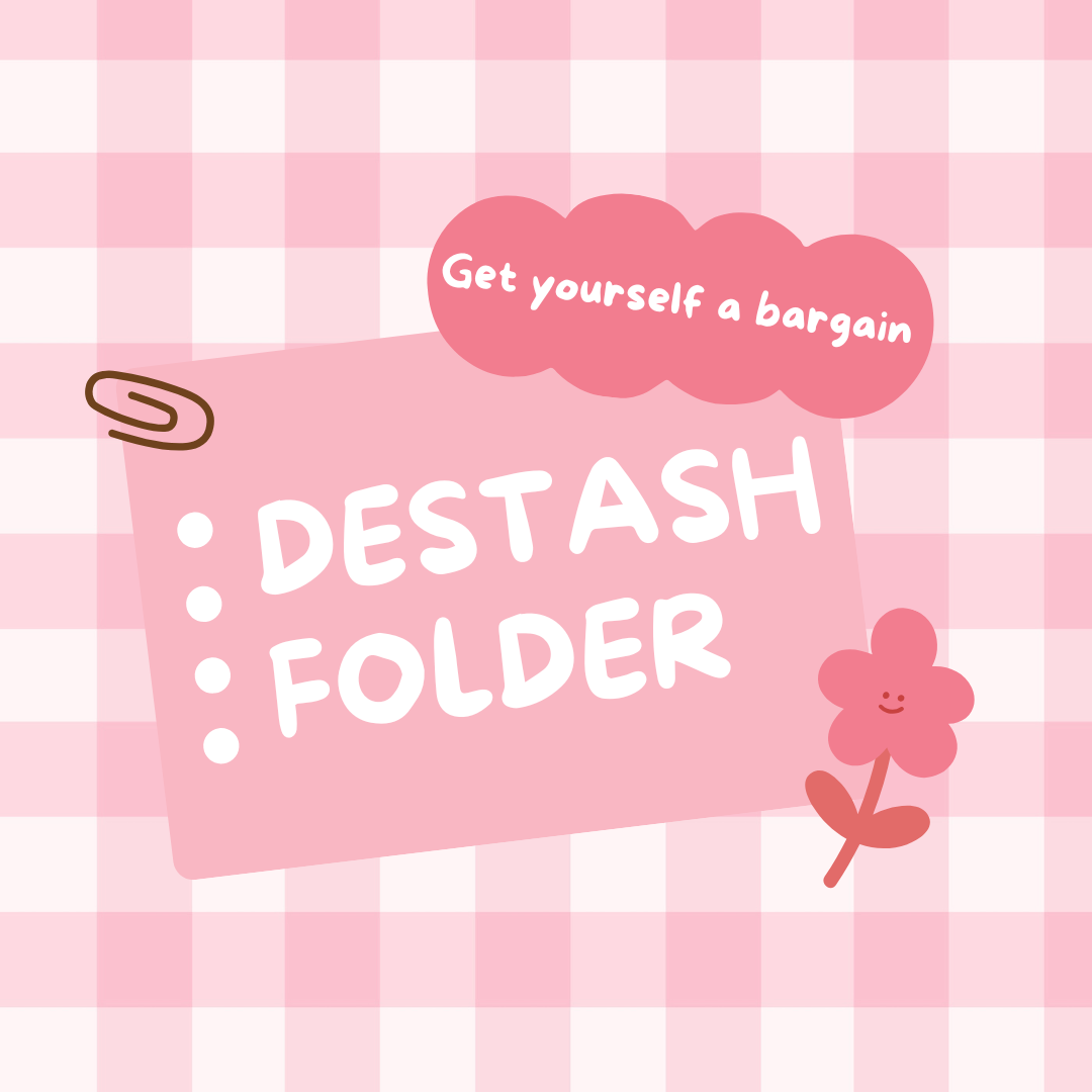 Ready Made Destash Folder
