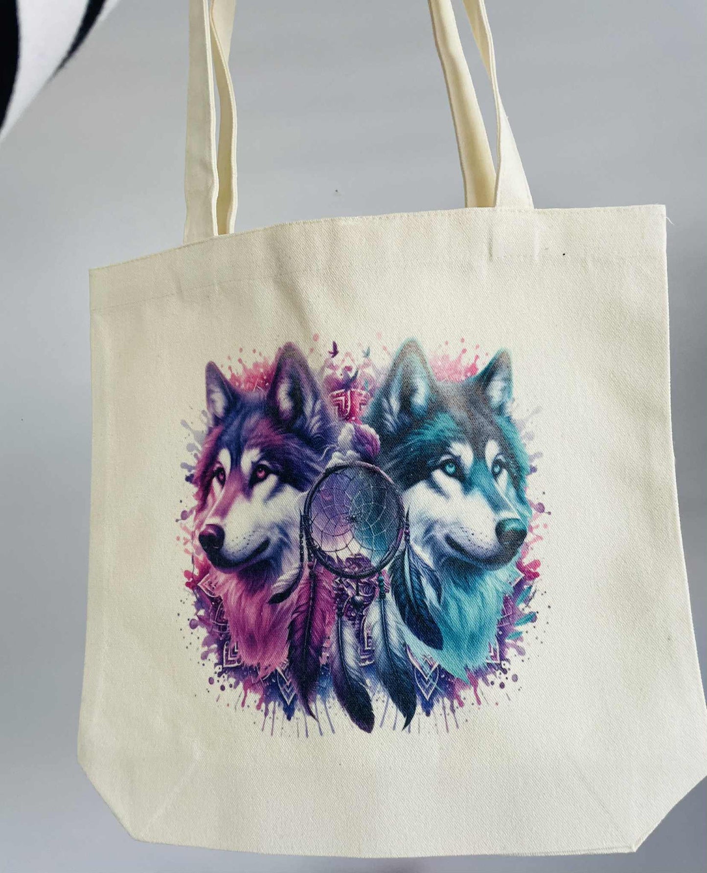 Wolf Tote- Destash