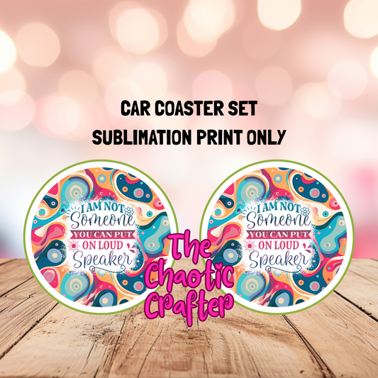 Sublimation Car Coaster Prints #15