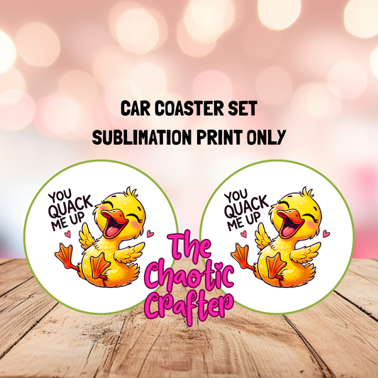 Sublimation Car Coaster Prints #17