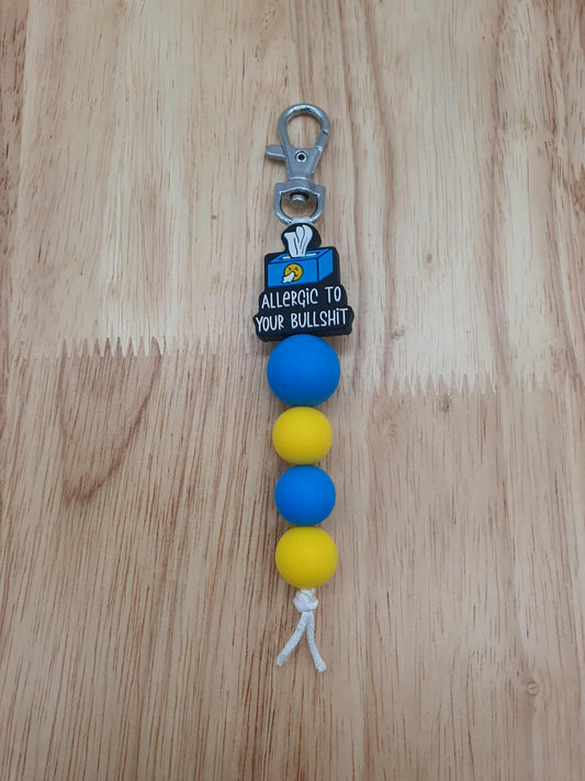 Allergic to BS Keyrings