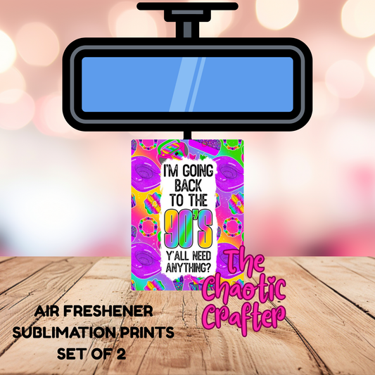 Air Freshener Sublimation Prints #37