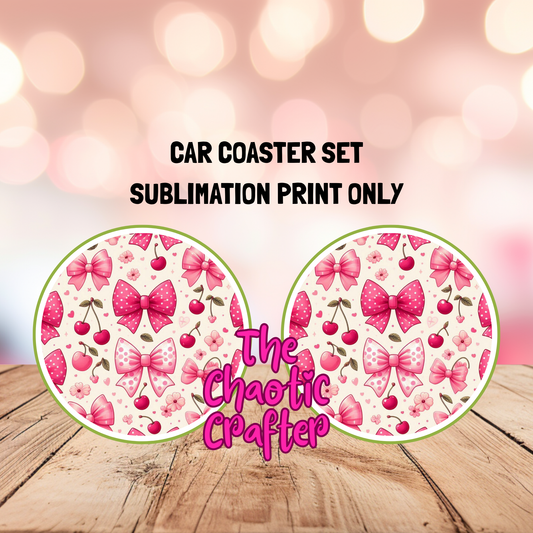 Sublimation Car Coaster Prints #21