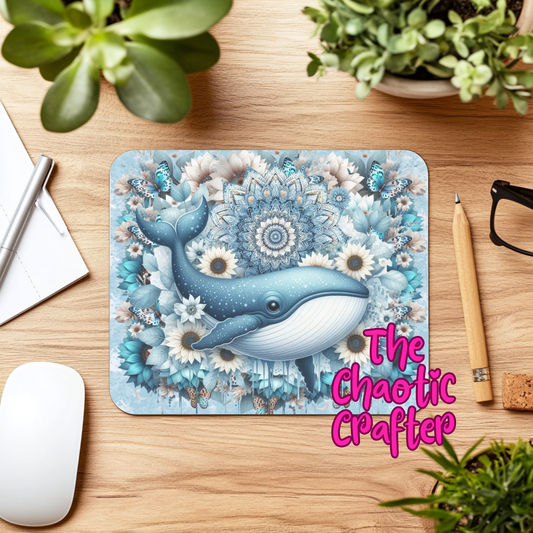 Whale Mouse Pad