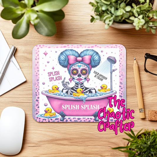 Opinion in the trash Mouse Pad