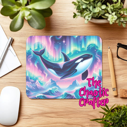 Magical Dolphin Mouse Pad