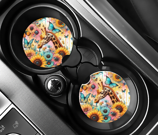 Giraffe Car Coasters
