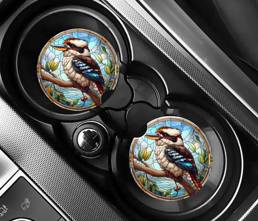 Kookaburra Car Coasters