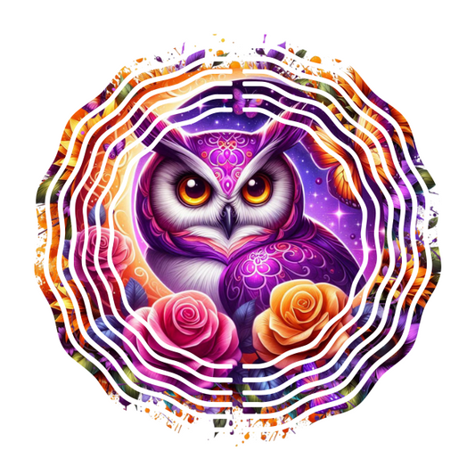 Owl Wind Spinner