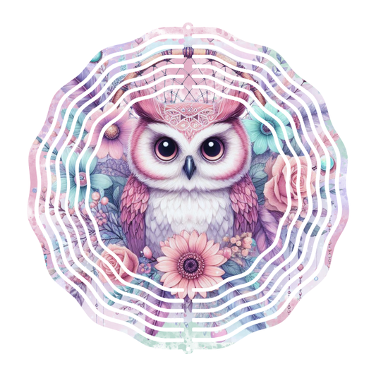 Owl Wind Spinner