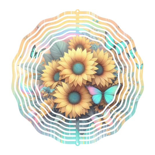 Sunflowers Wind Spinner