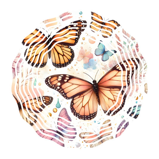 Butterfly Wind Spinner