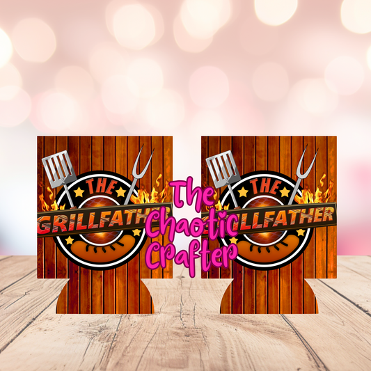 Stubby Holder Father's Day Sublimation Print #