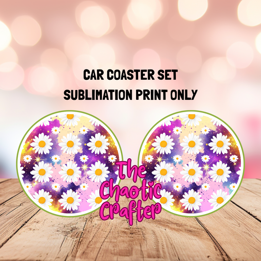 Sublimation Car Coaster Prints #3