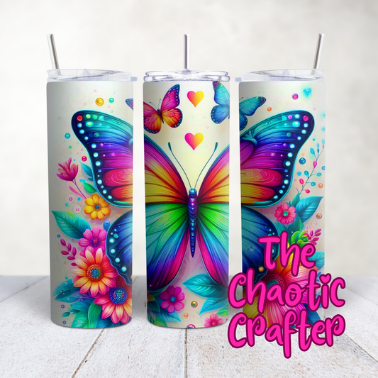 Butterfly 20oz Tumbler