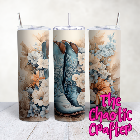 Blue Boots 20oz Tumbler