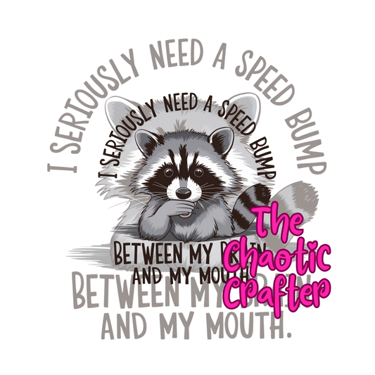 Speed Bump Mug Sublimation Print