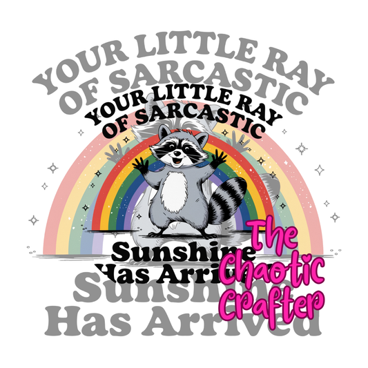 Sarcastic Ray Mug Sublimation Print