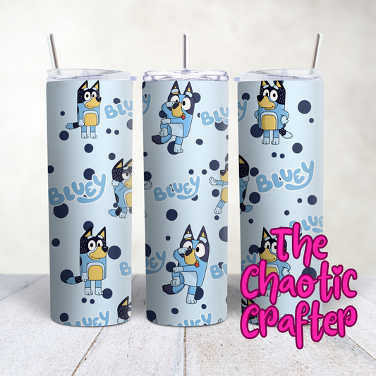 Blue Dog 20oz Tumbler