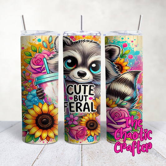 Cute but Feral 20oz Tumbler