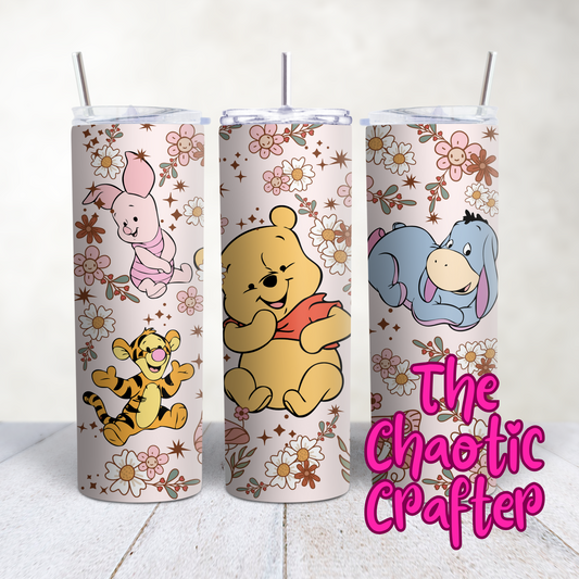 Yellow Character & Friends 20oz Tumbler