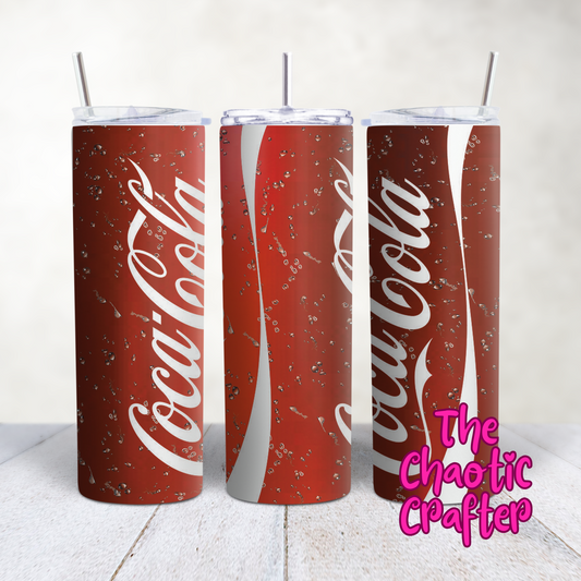 Red Soft Drink 20oz Tumbler