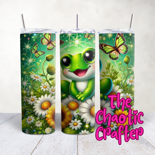 Daisy Frog 20oz Tumbler
