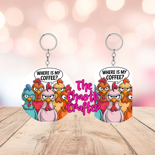 Keyring Sublimation Prints #47