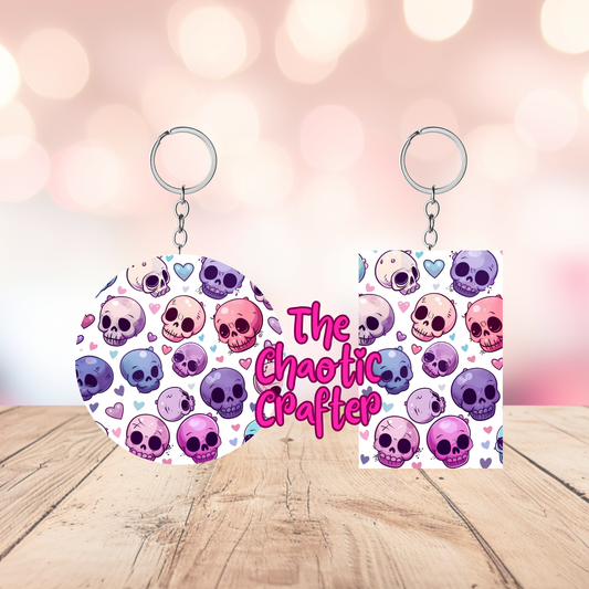 Keyring Sublimation Prints #43