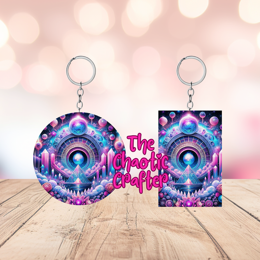 Keyring Sublimation Prints #35