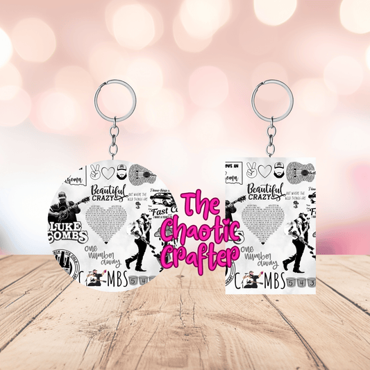 Keyring Sublimation Prints #9