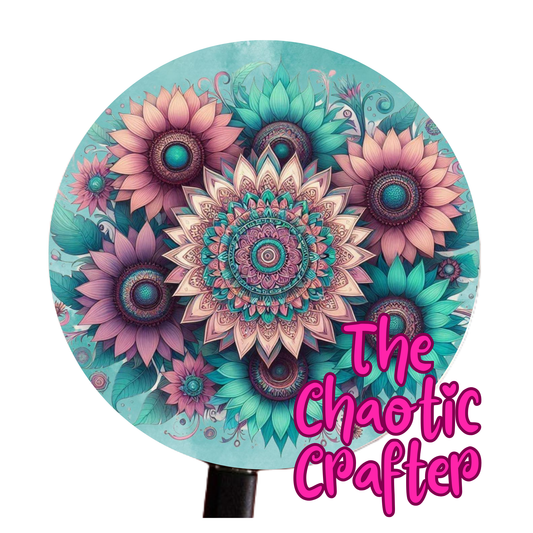Pastel Flowers Wireless Charger