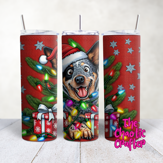 Dog Christmas Tumbler