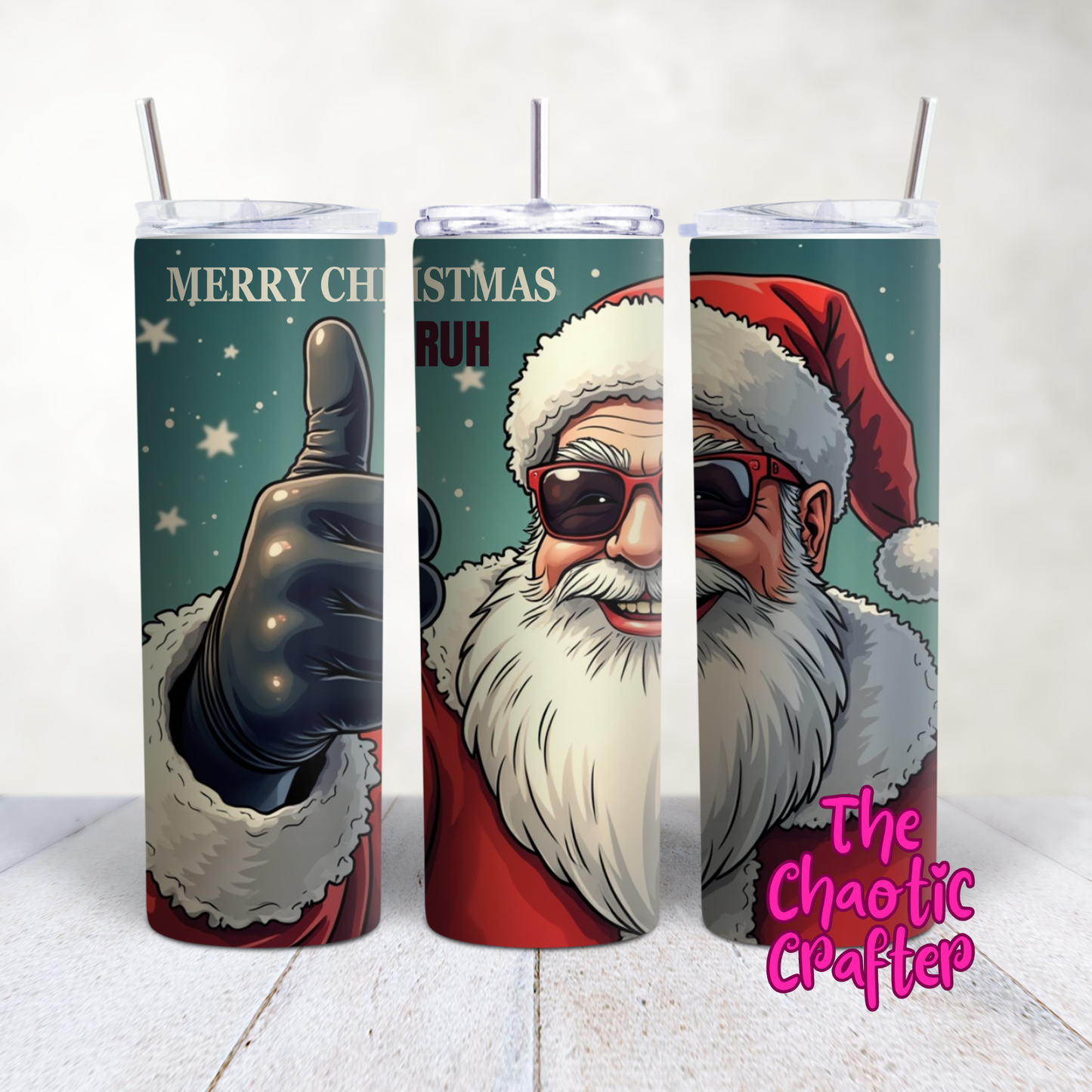 Merry Christmas Bruh Tumbler