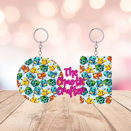 Keyring Sublimation Prints #77