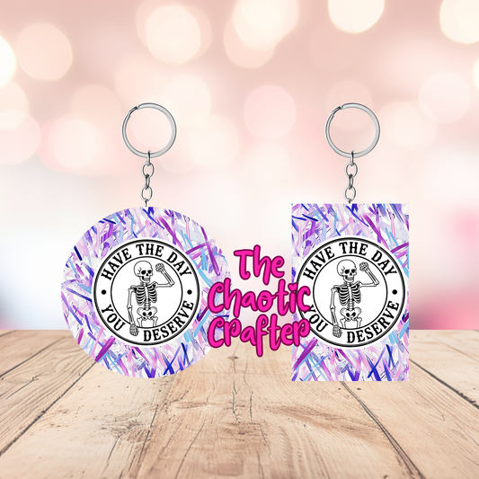 Keyring Sublimation Prints #82